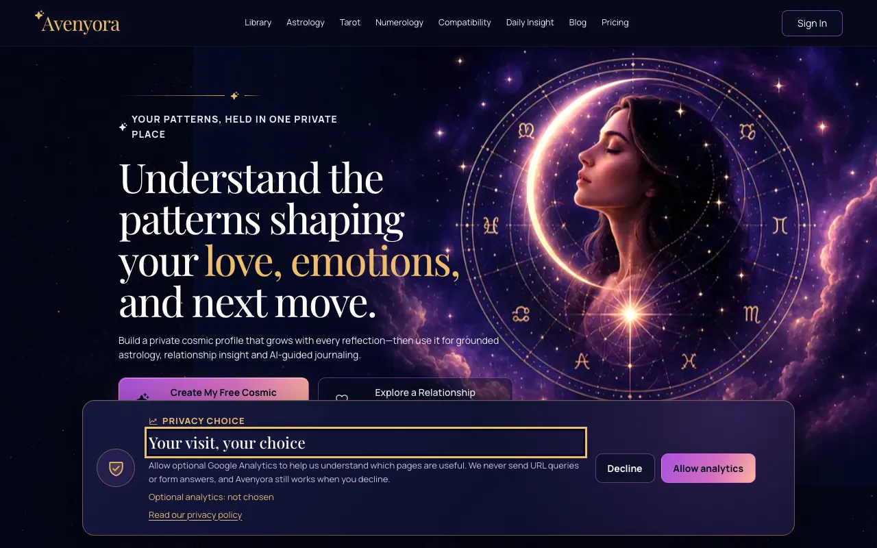 Screenshot of Avenyora