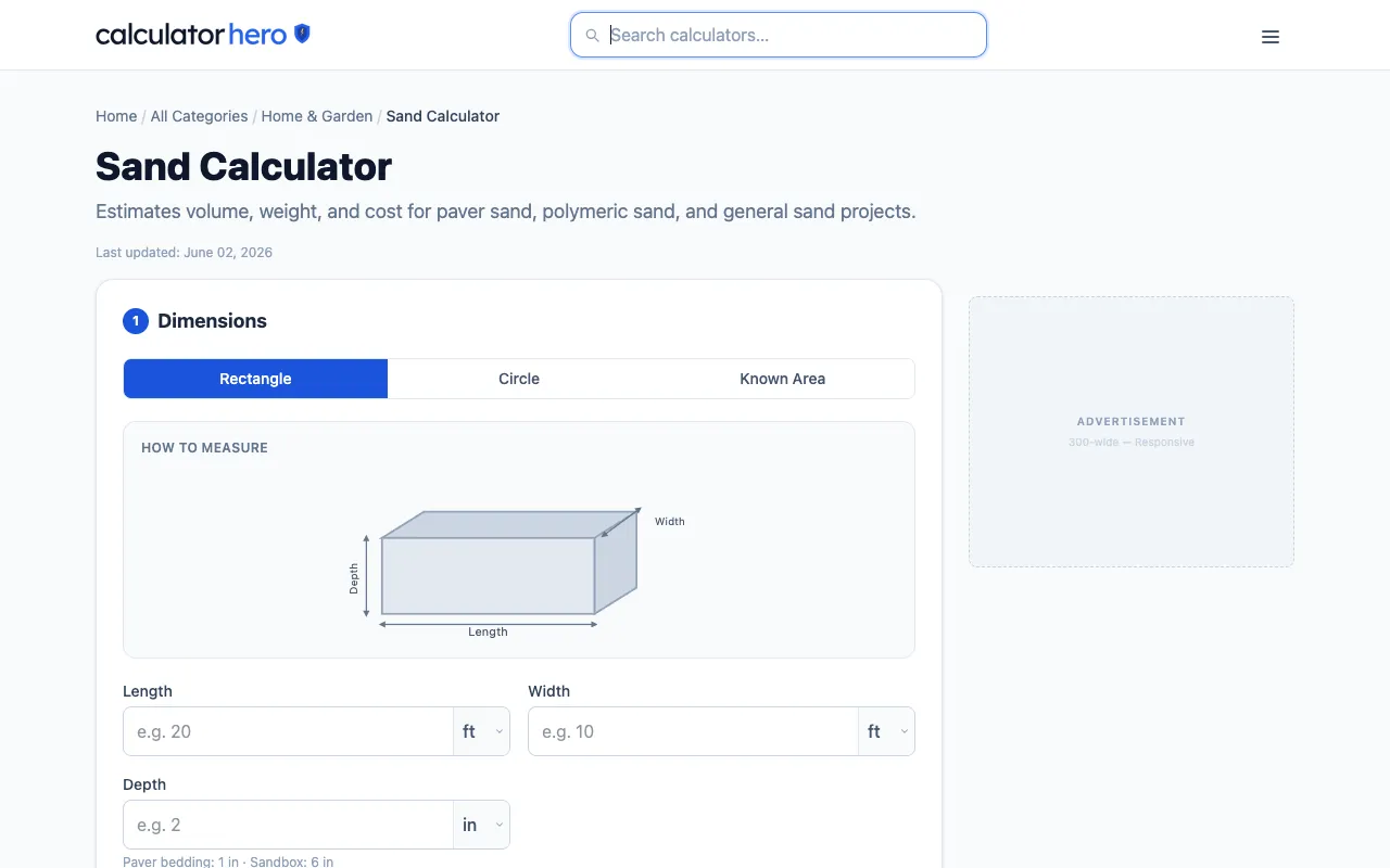 Screenshot of Calculator Hero