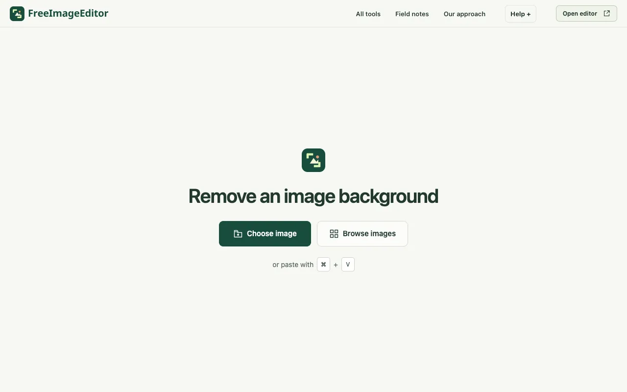 Screenshot of Free Image Editor