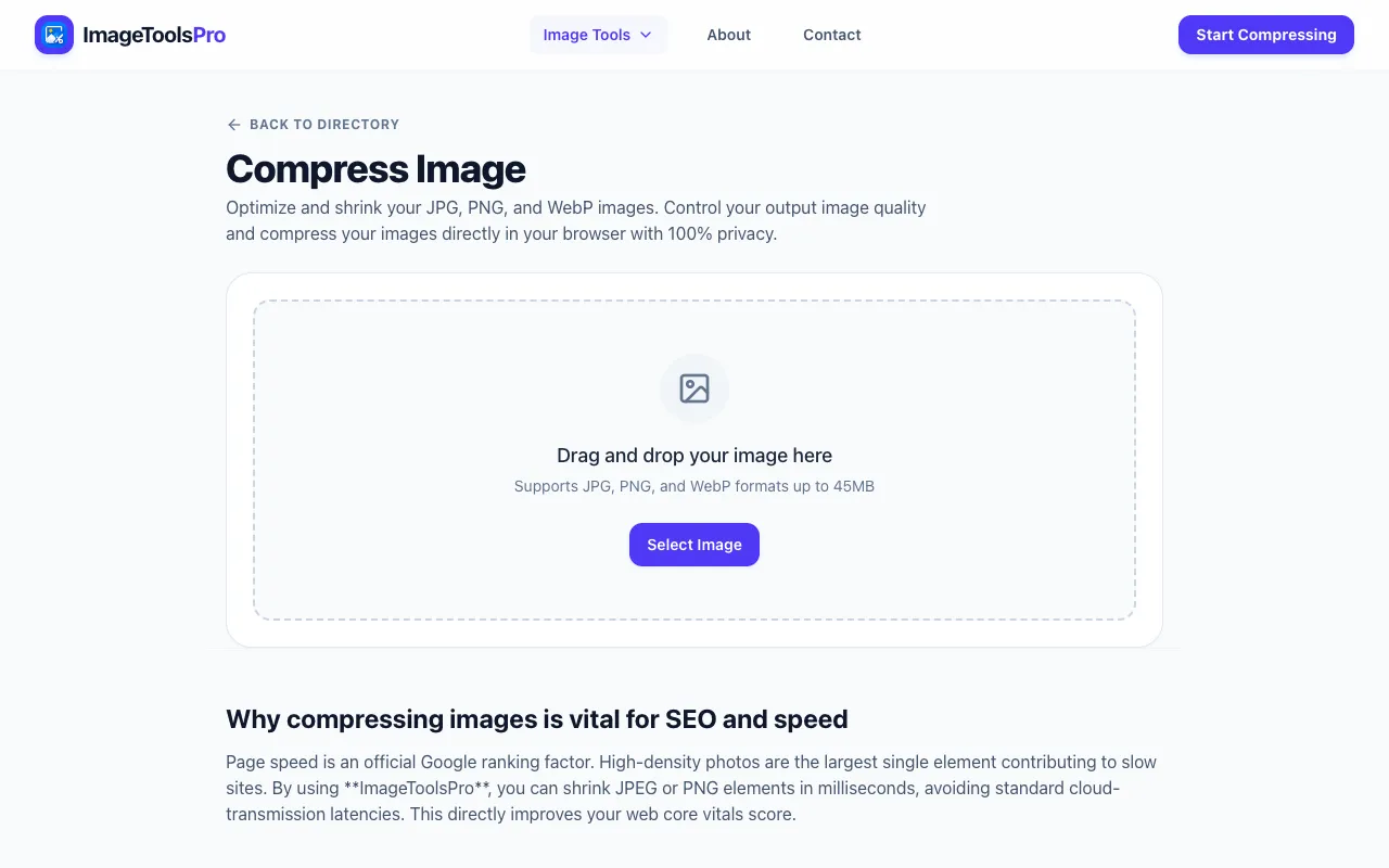 Screenshot of ImageToolsPro