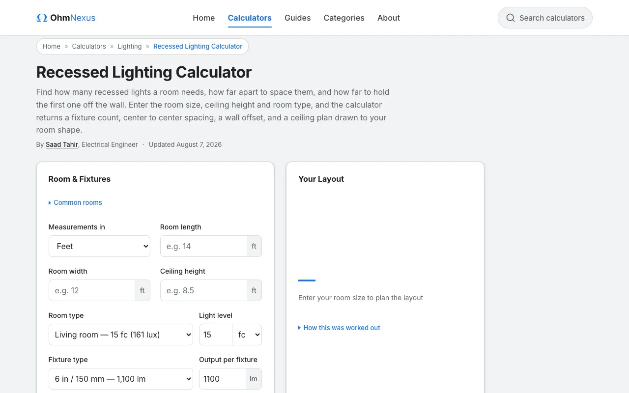 Screenshot of OhmNexus