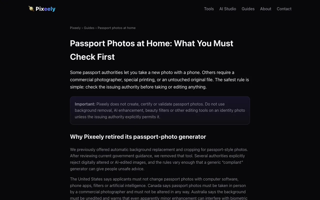 Screenshot of AI Photo Tools Suite
