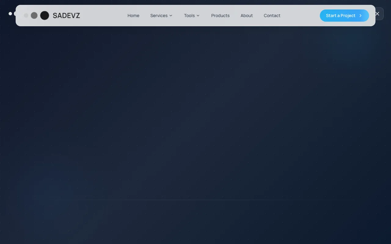 Screenshot of Sadevz