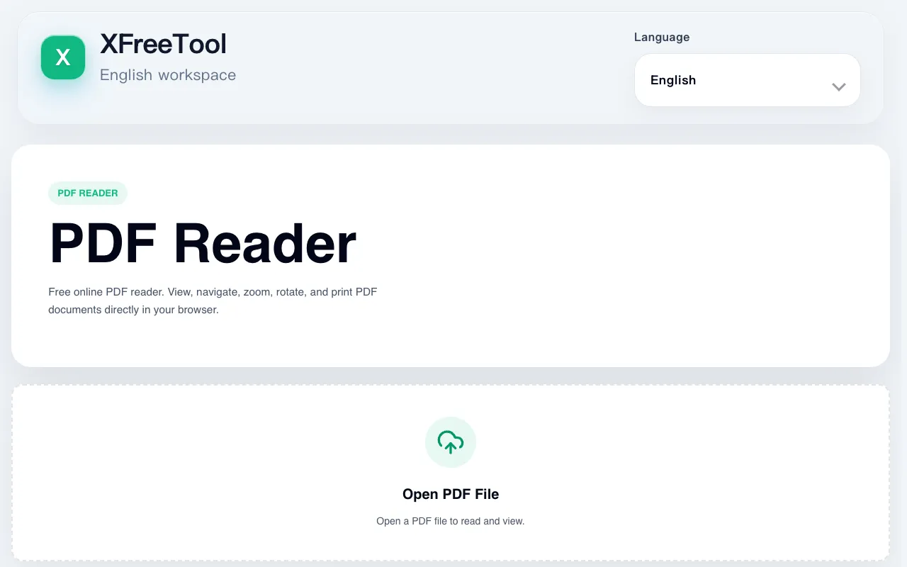 Screenshot of XFreeTool