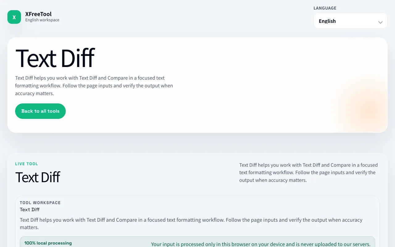 Screenshot of XFreeTool