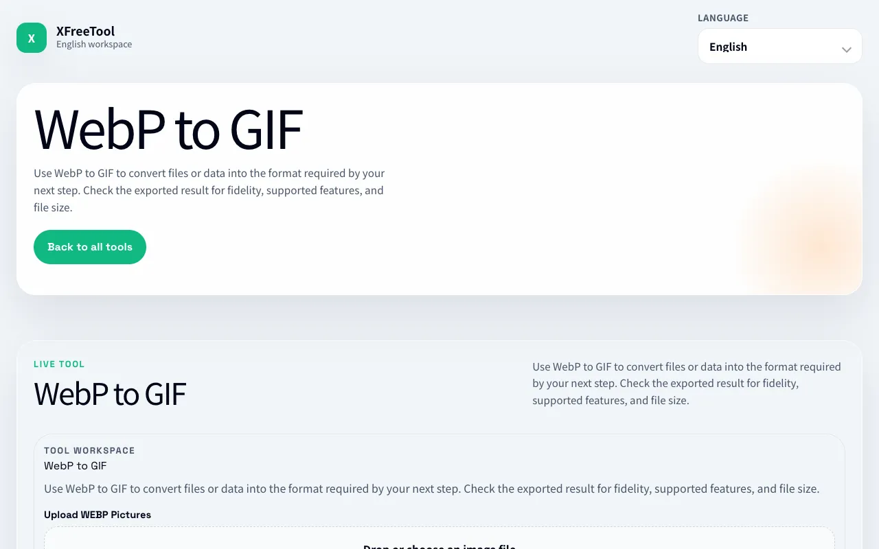 Screenshot of XFreeTool